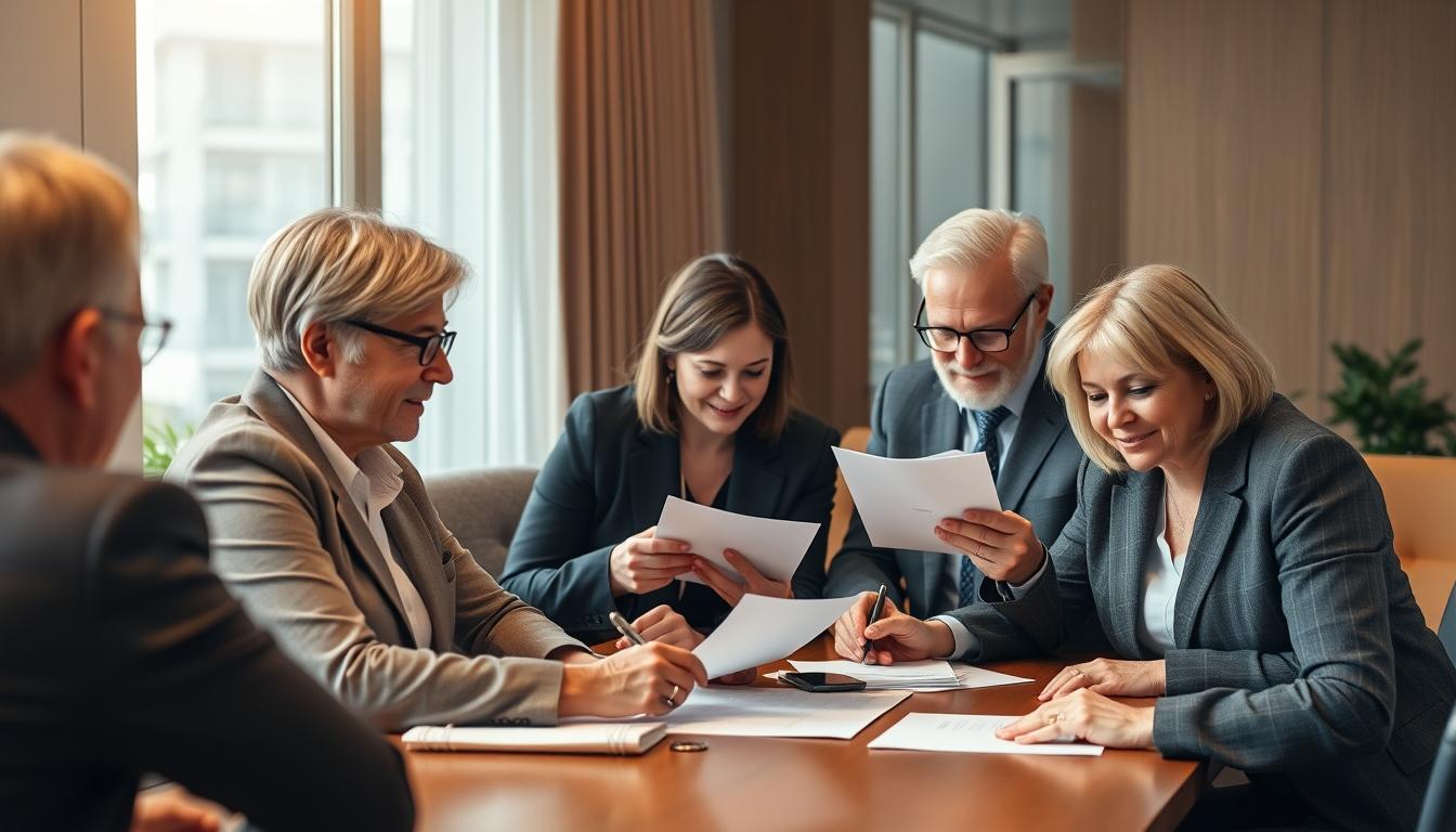 Property transfer support and coordination